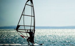windsurfer panorama